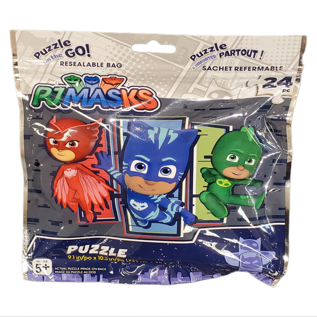 PJMASKS PUZZLE ON THE GO 9.1 X 10.3 IN 5+