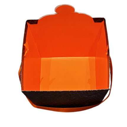 Halloween Cardboard Pail with Ribbon Strap Celebrate It