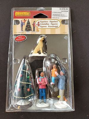 Lemax, The Final Touch FIGURINES CHRISTMAS 4pc