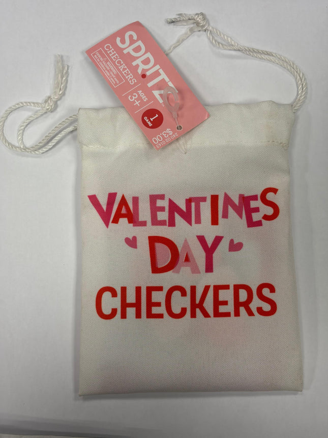Valentine’s Day Checkers Game