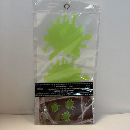 Alien Ooze Gel Window Clings