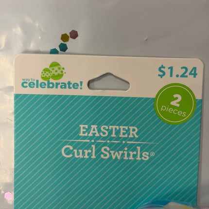 Easter Curl Swirls – 2 Piece Set