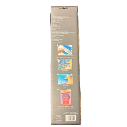 Pink Guitar Diamond Art Kit with Frame – 11" x 14" DIY Craft