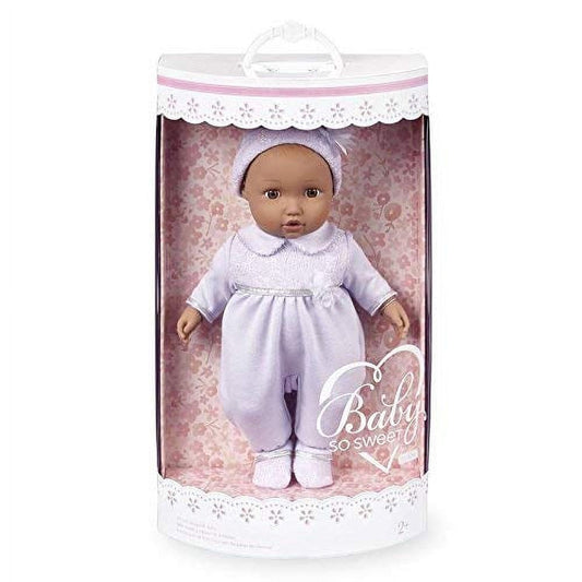 You & Me Baby So Sweet Nursery Doll Precious African American In Lavender