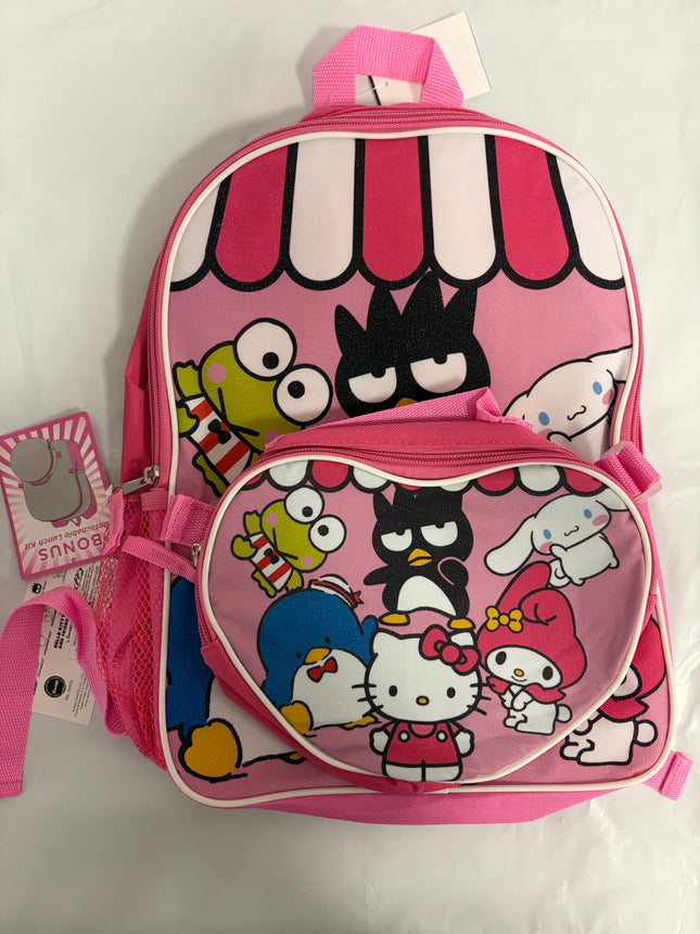 Hello Kitty & Friends Pink Backpack
