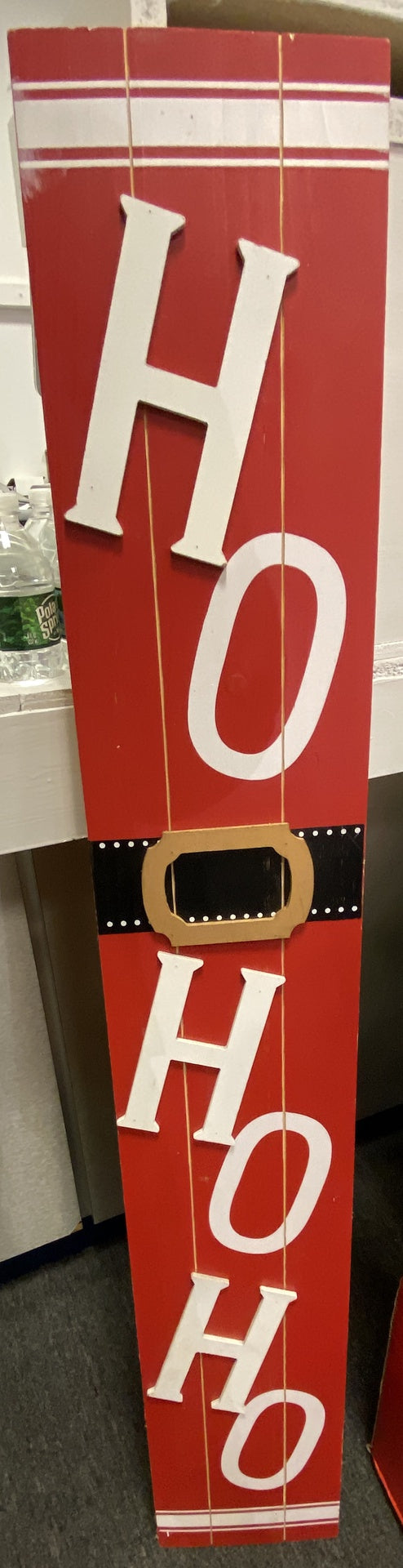 Ashland HO HO HO Holiday Yard Sign, 48x8 Inches