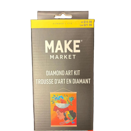 Colorful Parrot Diamond Art Kit with Frame – 11" x 14" DIY Craft