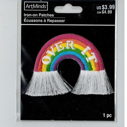 Iron-On Patch – Over It Rainbow by ArtMinds Sealed