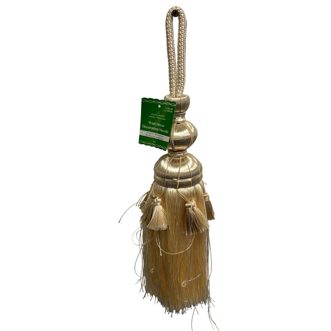 Ashland Wall Décor – Cream Decorative Tassel (16" Height)