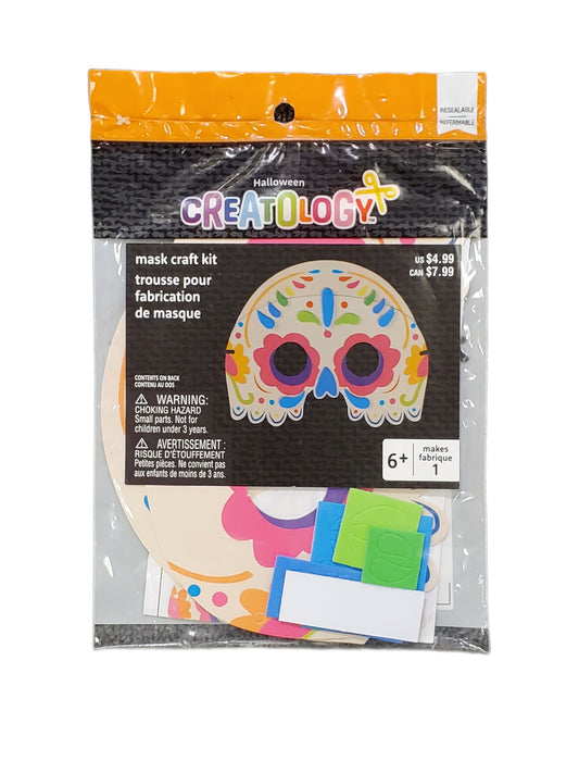 CREATOLOGY, HALLOWEEN MASK CRAFT KIT 6+