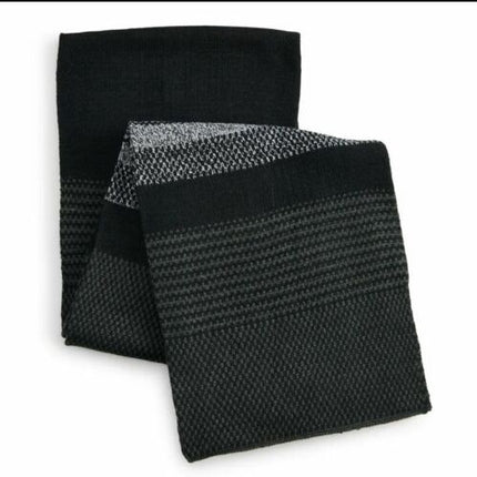 Men's Apt. 9 Ombre Knit Scarf – Black and Grey New