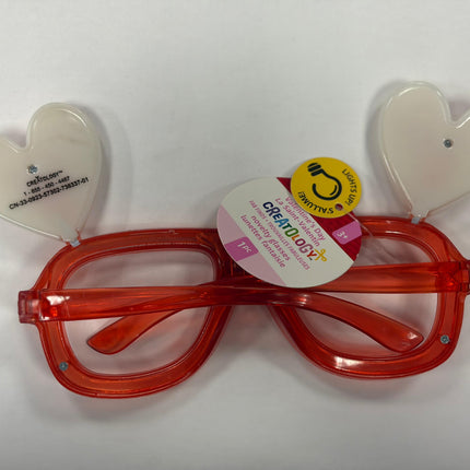 Light-Up Valentine Heart Glasses