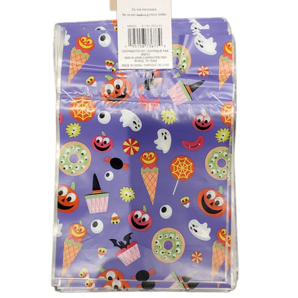 Halloween Sweets Pattern Treat Bags 24pc Celebrate It