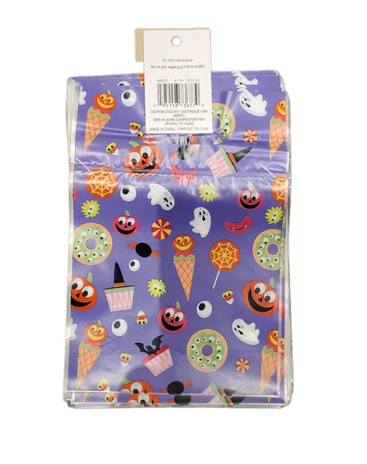 CELEBRATE IT HALLOWEEN TREAT BAGS 24pc, SWEETS PATTERN