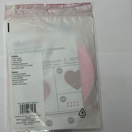 Creatology Valentine's Honeycomb Craft Kit