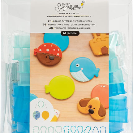 Sweet Sugarbelle Cookie Cutters, Shapeshifters With Stencils