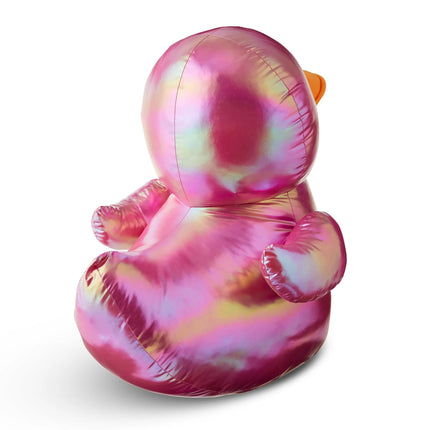 Easter Jumbo Shiny Pink Duck Plush, 23 in, by Way To Celebrate