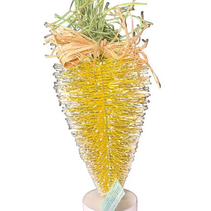 Ashland Yellow Bristle Carrot Stand – 14 Inches