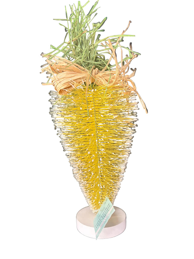 Ashland Yellow Bristle Carrot Stand – 14 Inches