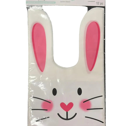 Celebrate It Easter Bunny Treat Bags – 12‑Piece Set