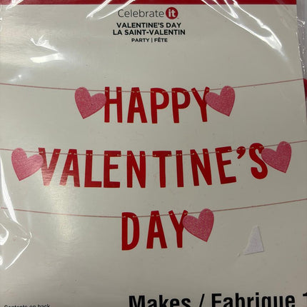 Valentine's Day Decorative Celebration Banner
