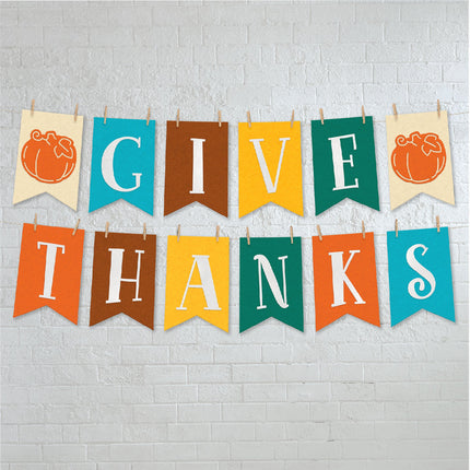 Thanksgiving Banner - CELEBRATE IT Home Decor