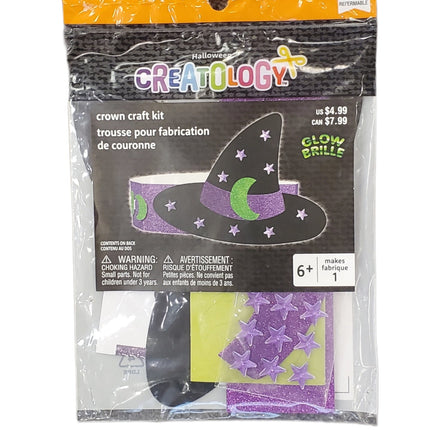 Kids' Halloween Crown Craft Kit, Ages 6+ Creatology