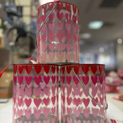 Valentine's Day Tin Container by Celebrate IT - 5in*5in*6.25in