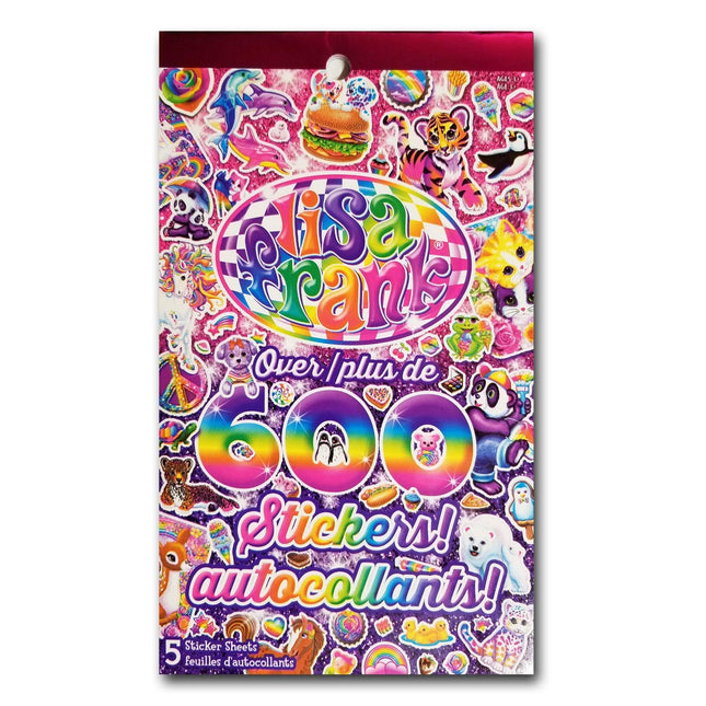 Lisa Frank BOOK OF OVER 600 Stickers