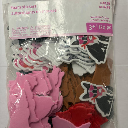 Creatology Valentine's Foam Stickers 120 PC