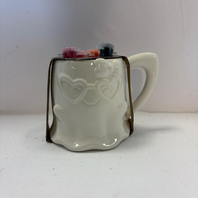 Halloween Ceramic Ghost Mug Painting Kit