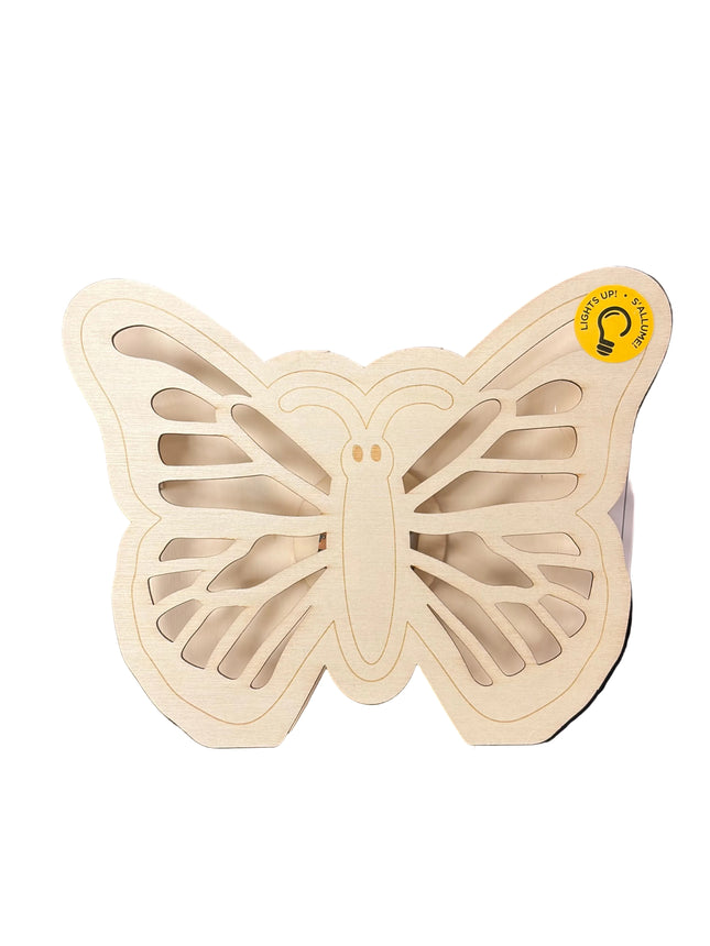 Make Market DIY LED Plywood Décor – Butterfly Design
