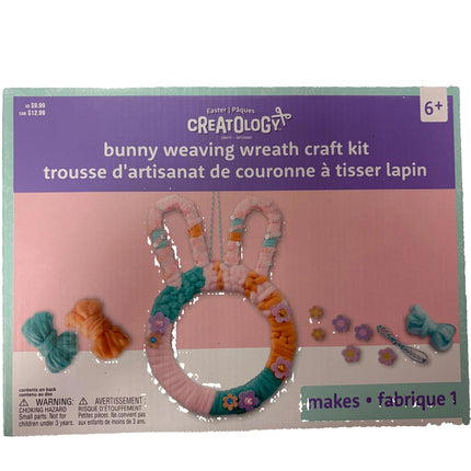Creatology Bunny Weaving Wreath Craft Kit – Makes 1
