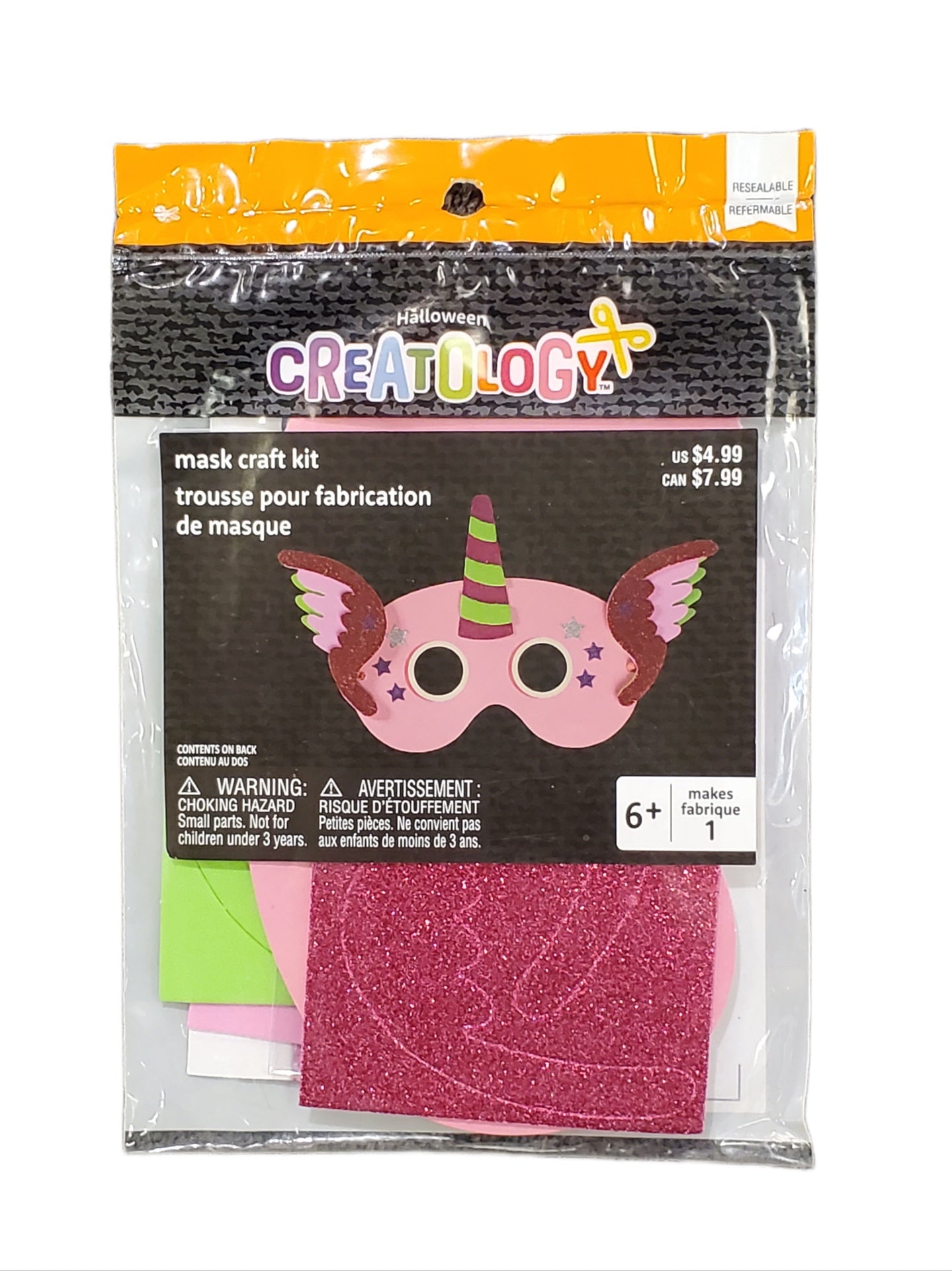 CREATOLOGY, HALLOWEEN MASK CRAFT KIT