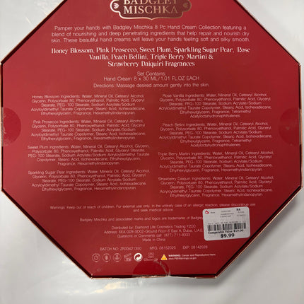 Badgley Mischka 8-Piece Hand Cream Collection