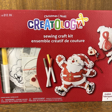 Creatology Santa Sewing Kit – Kids’ Christmas Craft Fun
