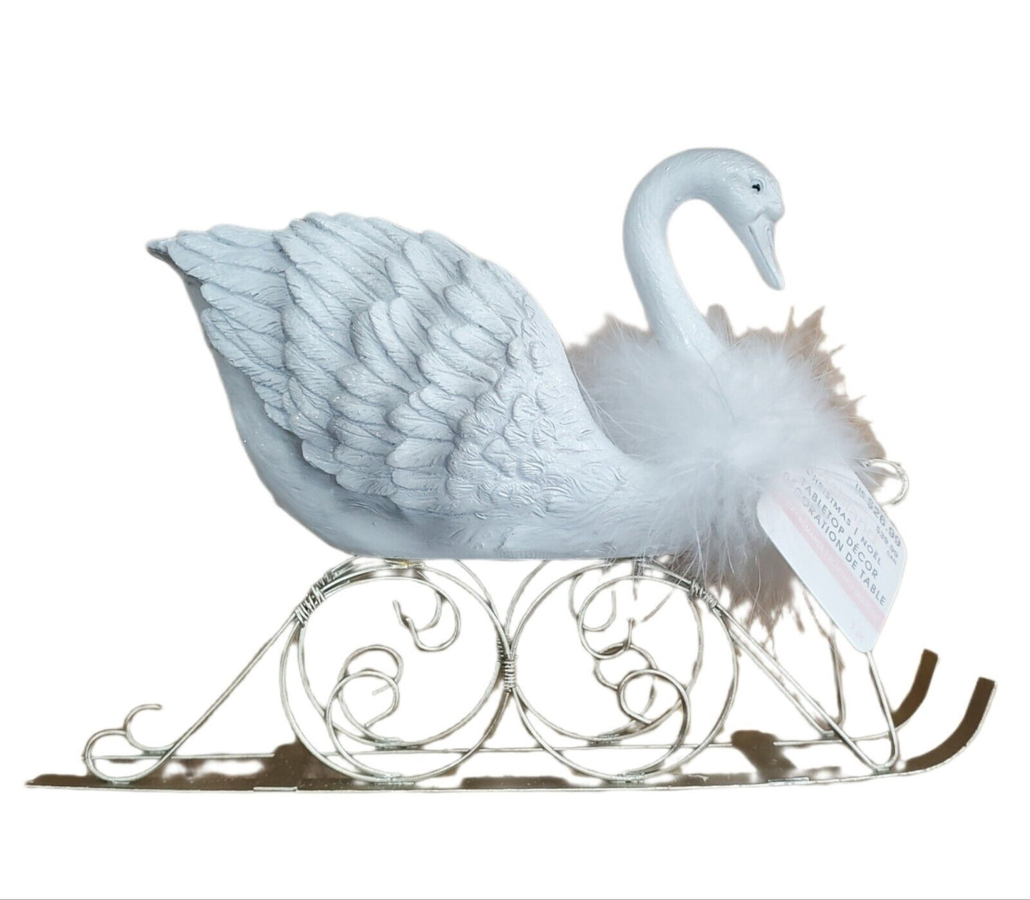 Ashland Christmas Table top décor Swan Sleigh