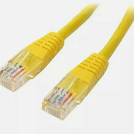 StarTech 15 ft Yellow Molded Cat5e UTP Patch Cable