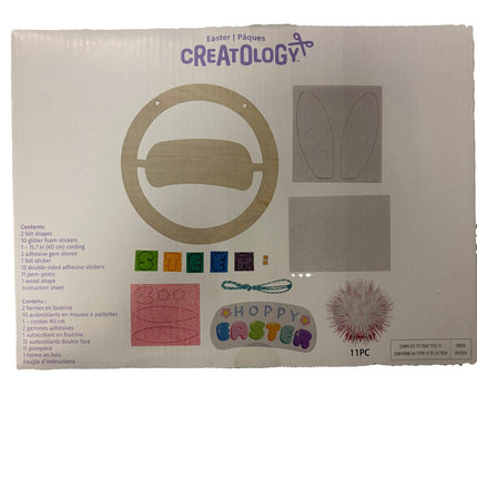 Creatology Pom Bunny Wreath Craft Kit – Makes 1