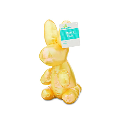 Easter Small Yellow Balloon Animal Bunny Plush, 9 in, by Way To Celebrate