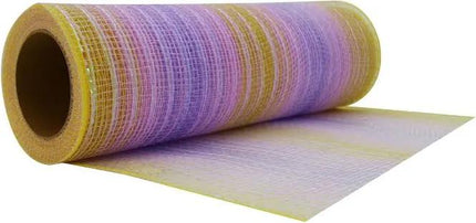 Celebrate It Easter Mesh – Multi‑Color Metallic (9.5" × 18 ft)