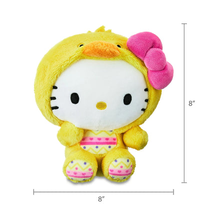 Hello Kitty and Friends 8” Hello Kitty in Chick Outfit - Ultra Soft Easter Plush Toy