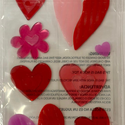 Valentine's Day Window Gel Clings