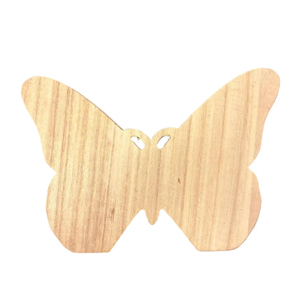 Make Market DIY Wooden Décor – Butterfly Cutout (6" Height × 9" Width)