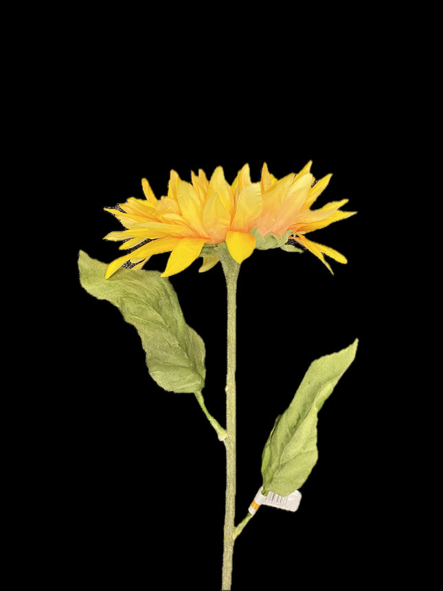 28" Dual Sunflower Stem by Ashland - Indoor Decor