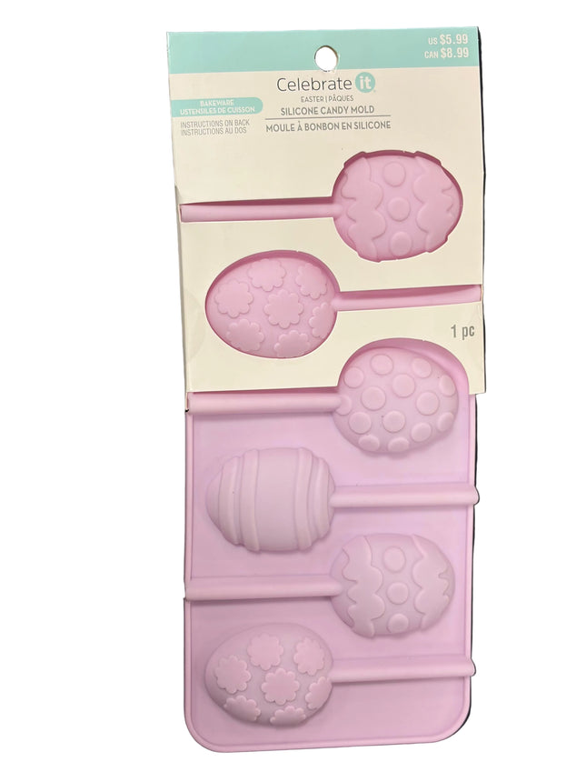 Celebrate It Easter Silicone Candy Mold – Egg Pops (1 Piece)