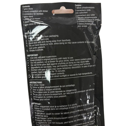 Halloween Glow Party Pack – Ghost Glow Stick Accessories (Makes 6)