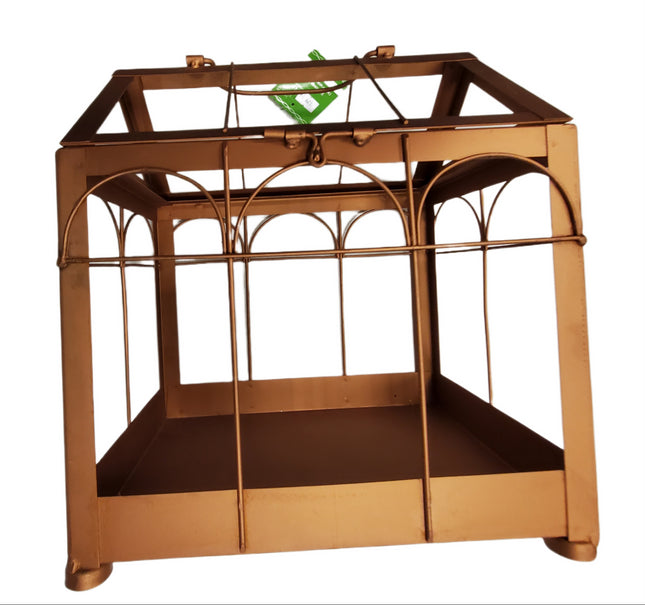 Ashland Warm Heritage Tin Cage Tabletop Decor