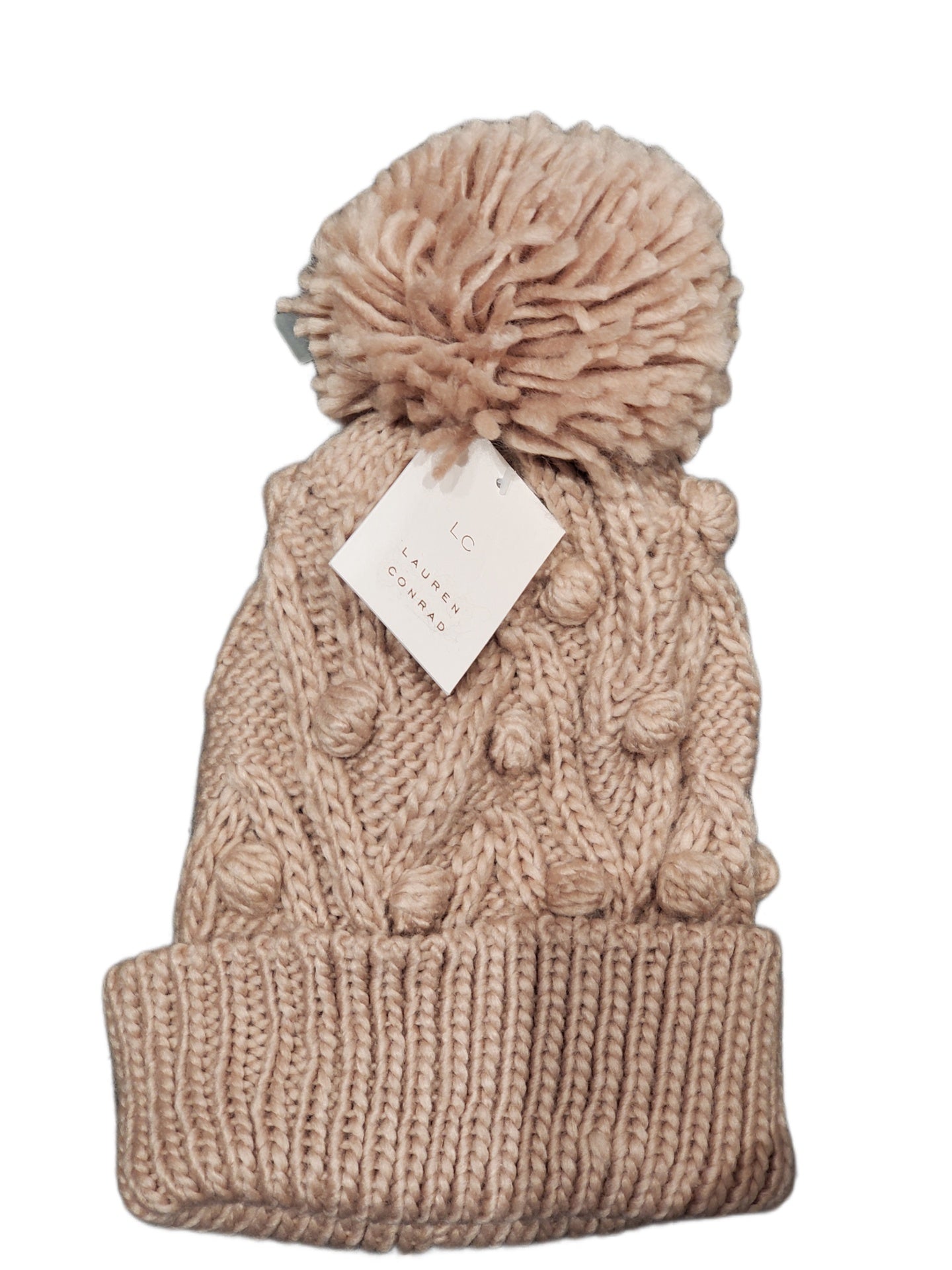 LAUREN CONRAD, STYLEISH COLD WEATHER HAT, 698 ADOBE ROSE