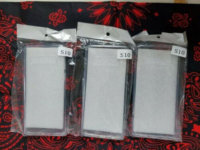 Samsung Galaxy S10 Clear Case 3-Pack, Lightweight